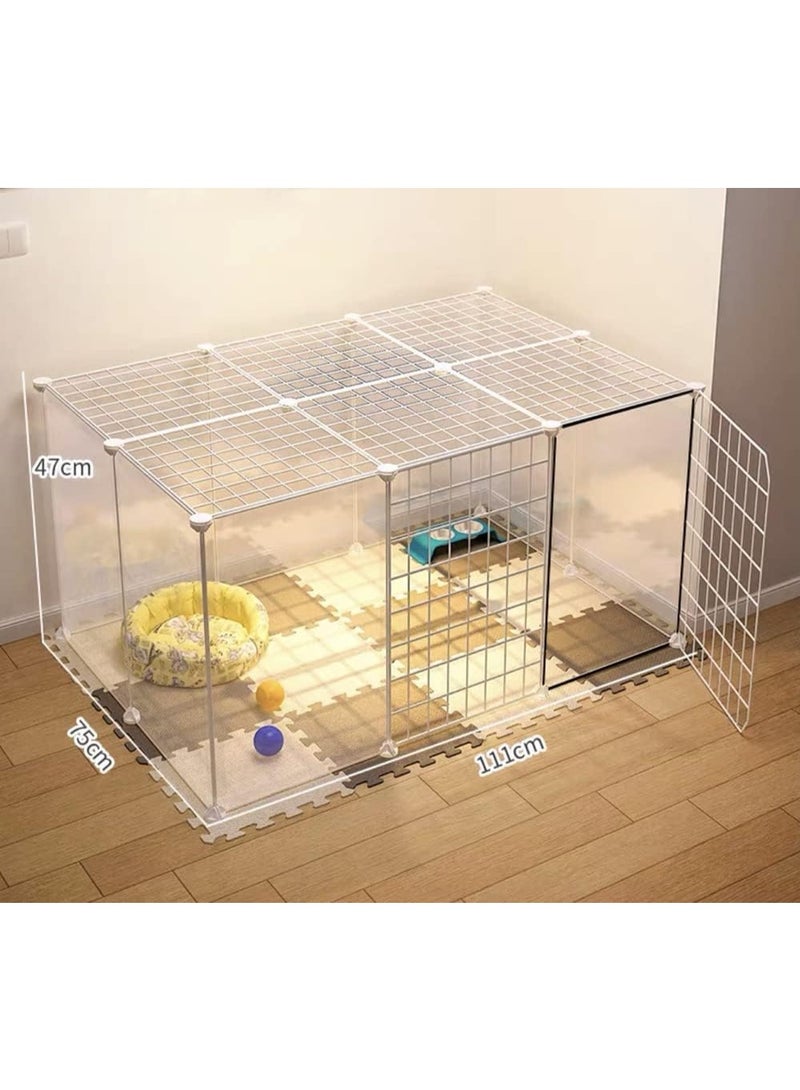 M.A&F's DIY Pet Playpen, Animal Cage Portable pet panels,Pigs, Rabbits,Dog Cage,Cat Cage Crate Fence Tent for Indoor Outdoor - Image 2